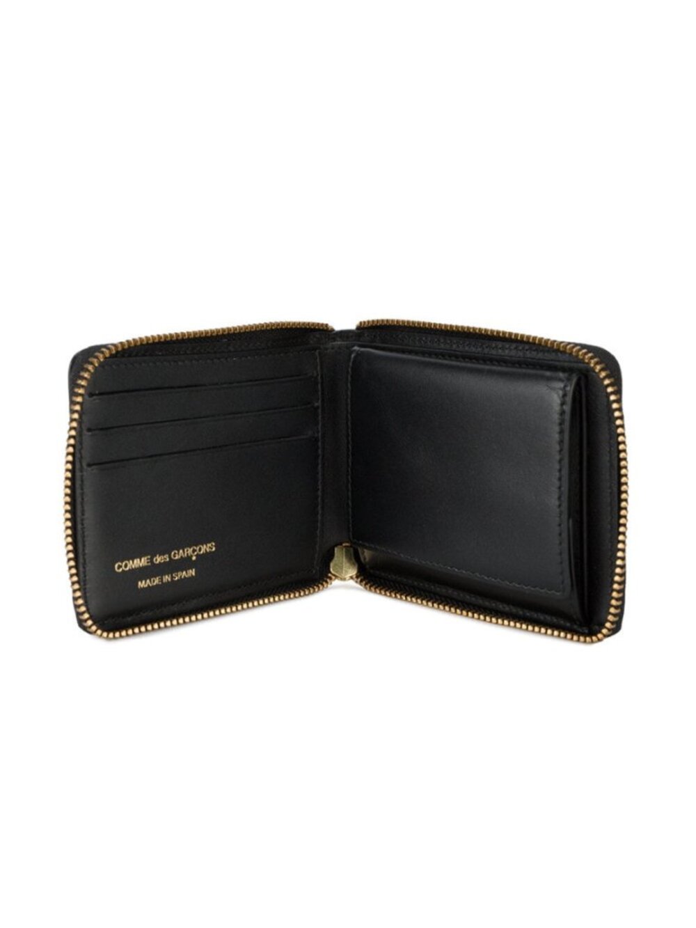 Comme Des Garcons Black Portafoglio Classic Logo Wallet